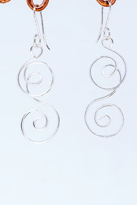 SSHME012 Swirly Earrings