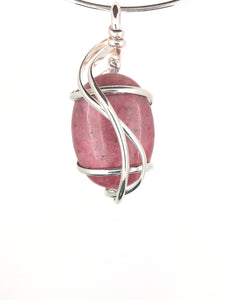 G07Z01 Sterling Silver Pendant with 5 Interchangeable Gemstones